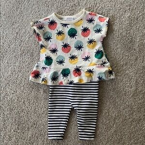 Hanna Anderson Strawberry Outfit